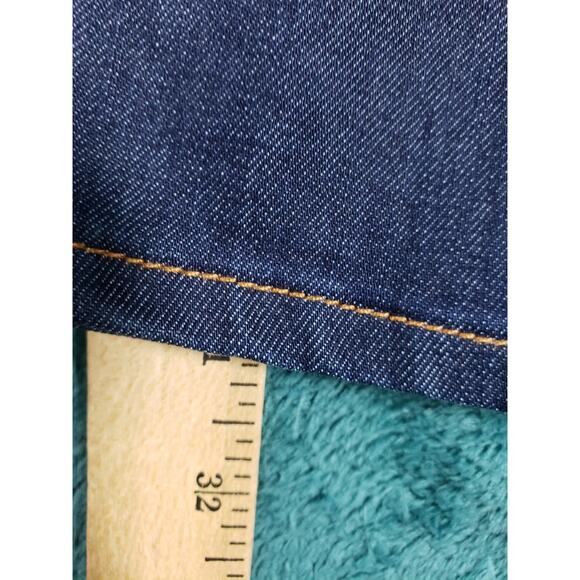 Lucky Brand Jeans Size 10 Womens Blue Stretch Pants Dark Mid Rise Sofia Bootcut - Picture 8 of 13